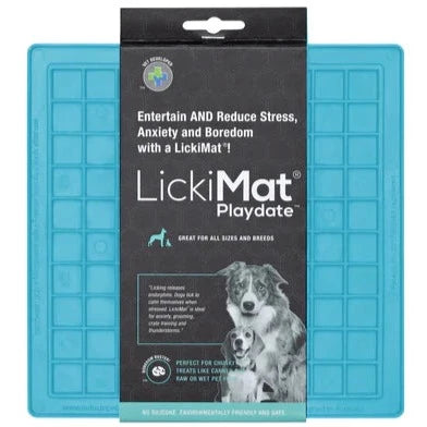 LickiMat® Classic Turquoise Playdate™ For Dogs