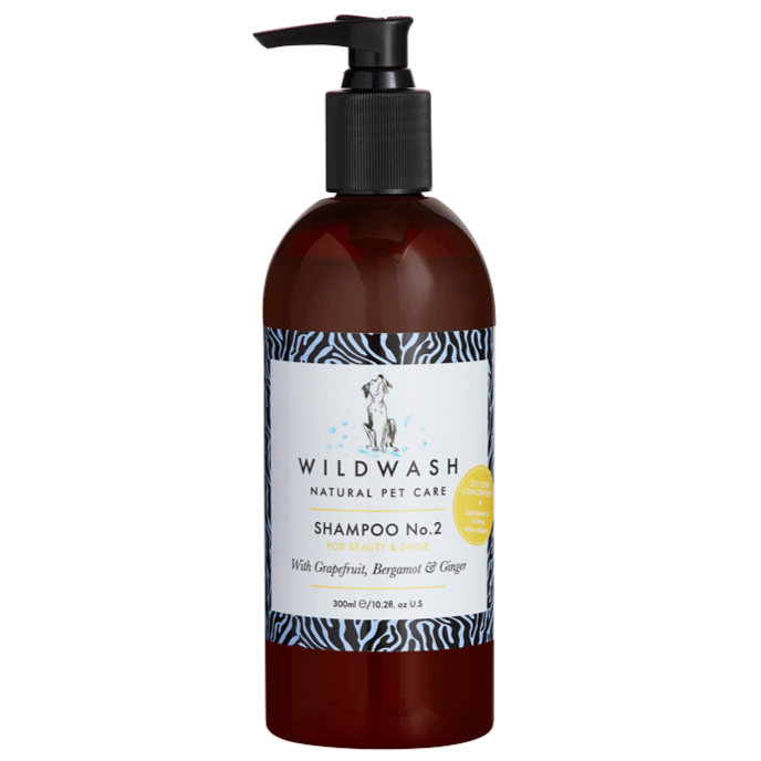 WildWash PRO Fragrance No.2 With Grapefruit, Bergamot & Ginger Shampoo For Shedding Dogs