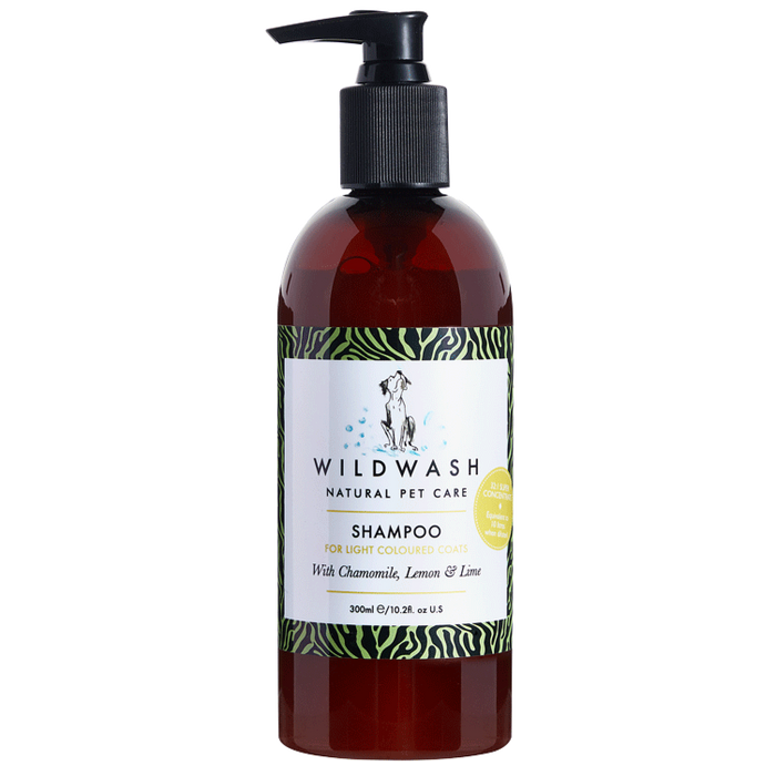 WildWash PRO Shampoo With Chamomile, Lemon & Lime For Light Coloured Coats Dogs
