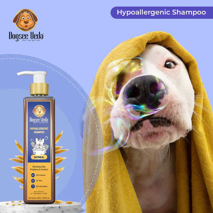 20% OFF: Dogsee Veda Oatmeal Hypoallergenic Dog Shampoo