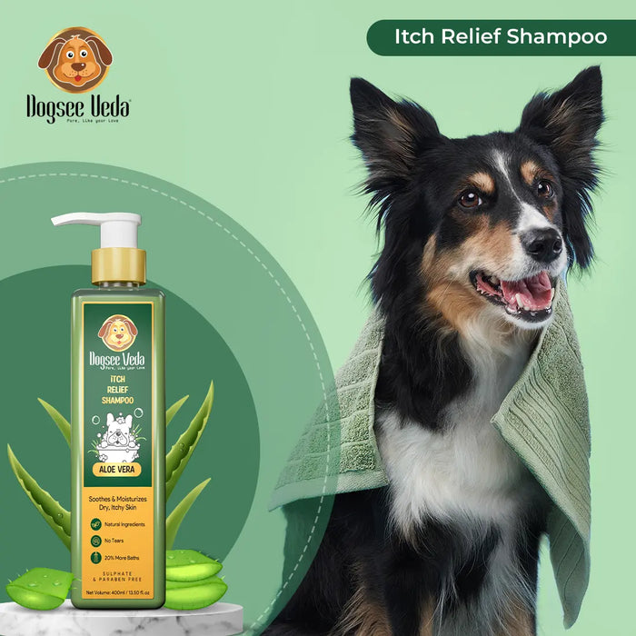 20% OFF: Dogsee Veda Aloe Vera Itch Relief Dog Shampoo