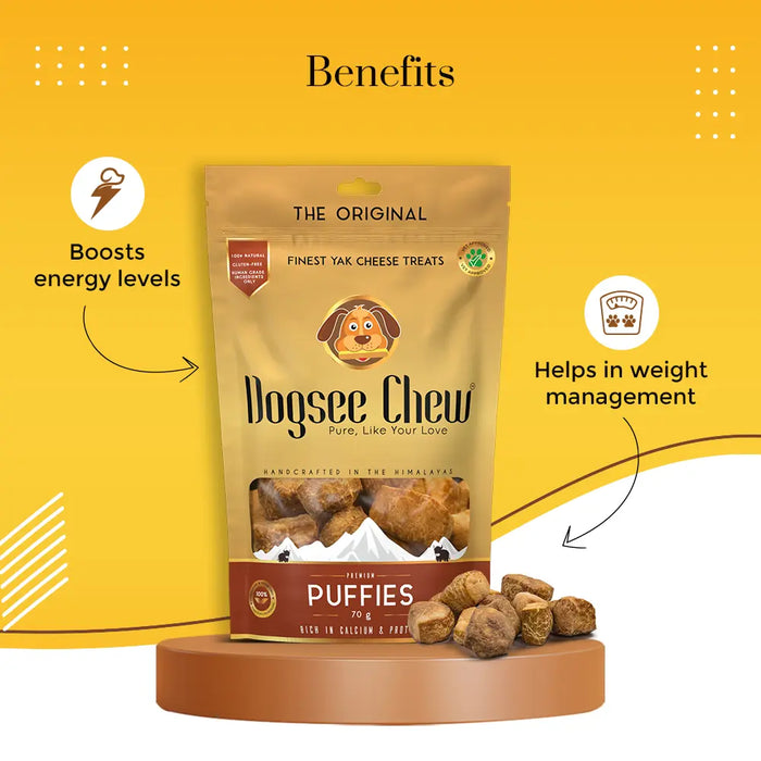 20% OFF: Dogsee Chew Puffies Bite-Sized Dog Training Treats