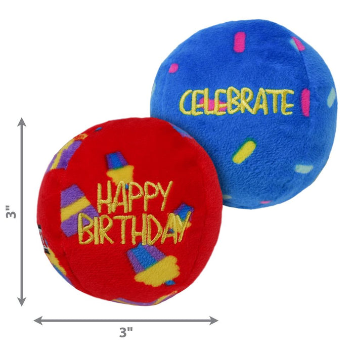 20% OFF: Kong® Occasions Birthday Balls Dog Toy