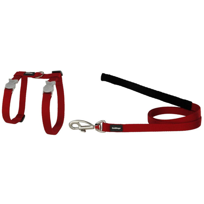 Red Dingo Classic Red Harness & Lead Combo For Cats