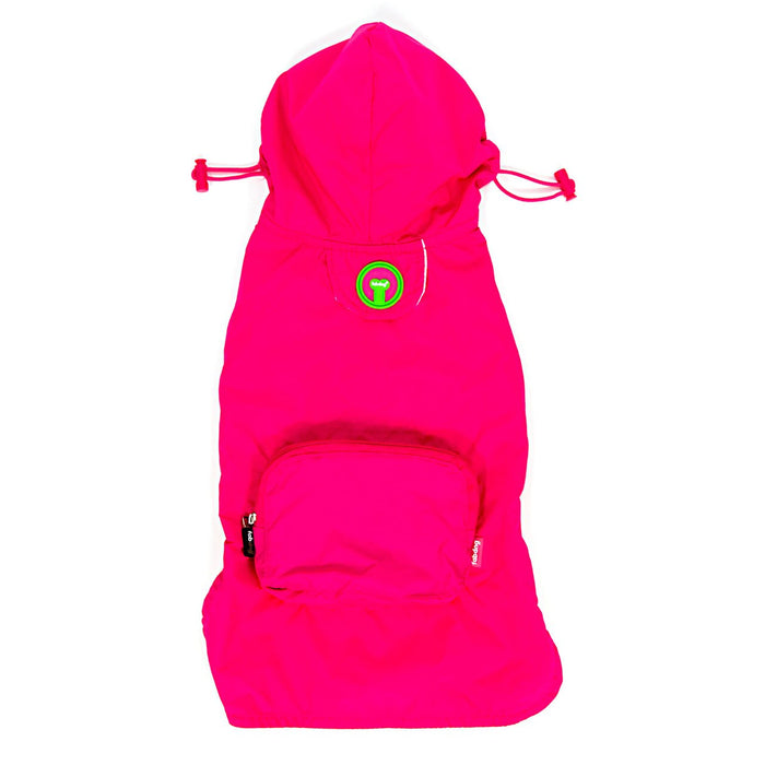 Fabdog Packaway®  Hot Pink Rain Coat