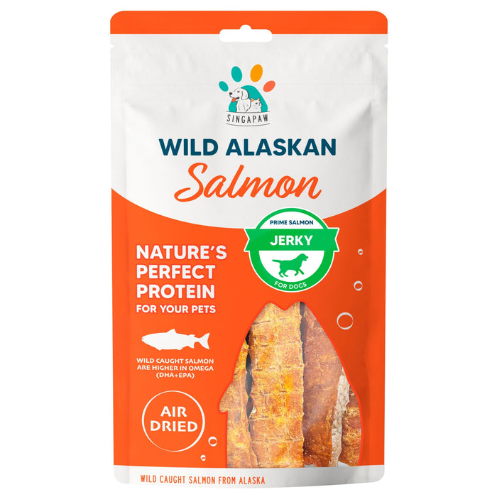 20% OFF: Singapaw Prime Salmon Jerky Treats