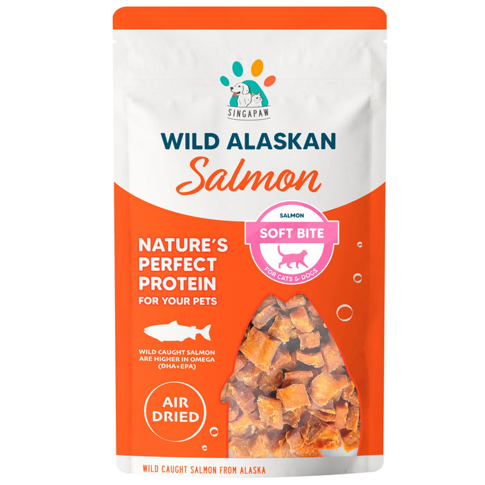20% OFF: Singapaw Prime Salmon Soft Bite Treats
