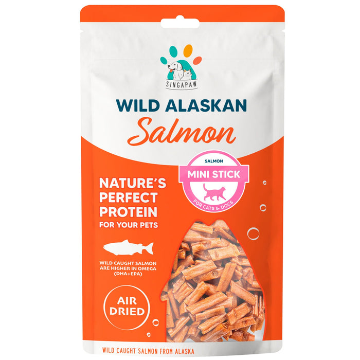 20% OFF: Singapaw Prime Salmon Mini Stick Treats
