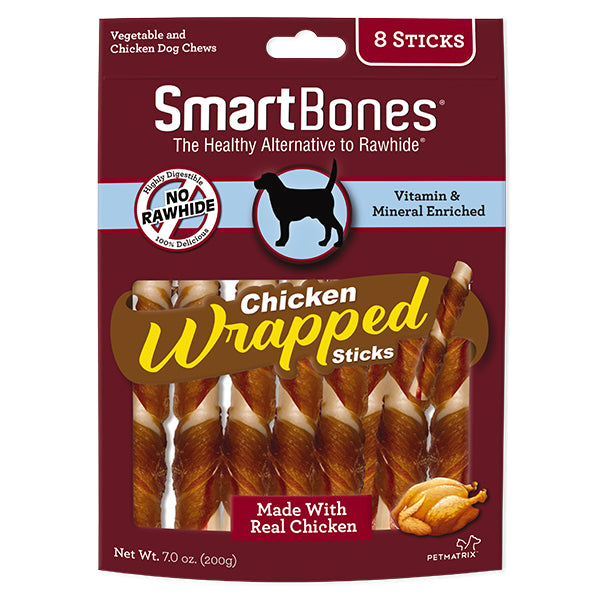 20% OFF: SmartBones Regular Chicken Wrapped Sticks (8Pcs)