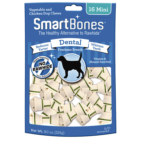 20% OFF: SmartBones Mini Dental Formula Chew Treats (8Pcs/16Pcs)