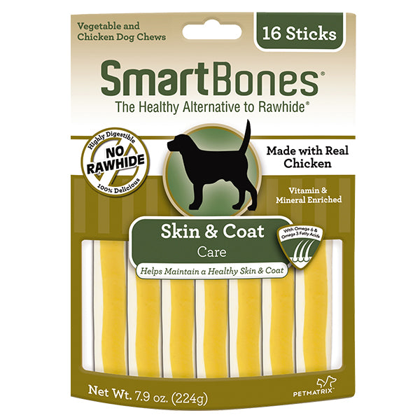 20% OFF: SmartBones Skin & Care Chew Treats (16Pcs)