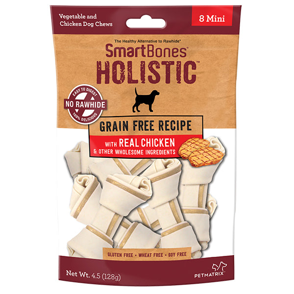 20% OFF: SmartBones Mini Classic Holistic Grain Free Chicken Chew Treats (8Pcs/16Pcs)