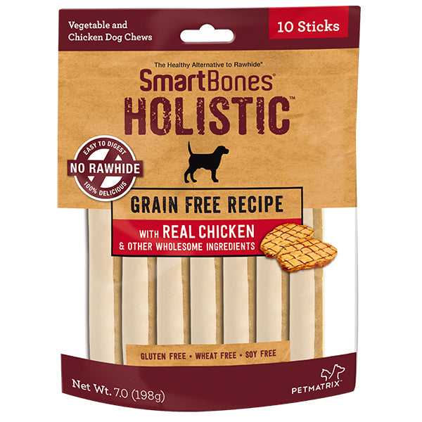 20% OFF: SmartBones Holistic Grain Free Sticks (10Pcs)