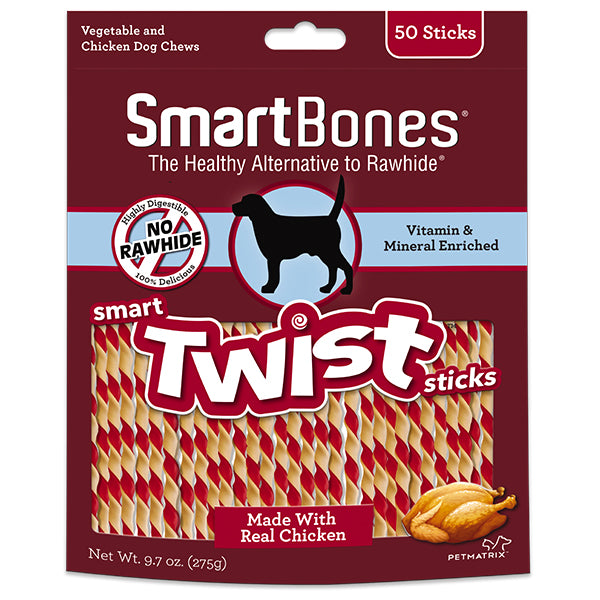 20% OFF: SmartBones Chicken Twist Sticks (50Pcs)