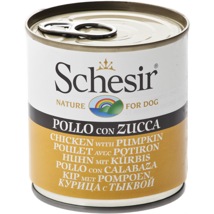 Schesir Chicken With Pumpkin Wet Dog Food