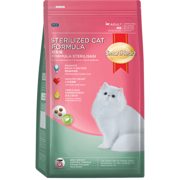 SmartHeart Sterilized Cat Formula Adult Dry Cat Food