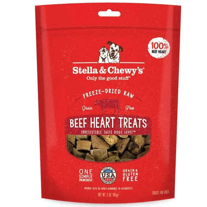 Stella & Chewy’s Freeze-Dried Raw Beef Heart Dog Treats