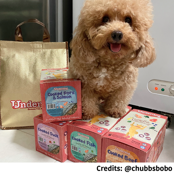MIX & MATCH: Underdog Complete & Balanced Cooked Meals For Dogs (FROZEN)