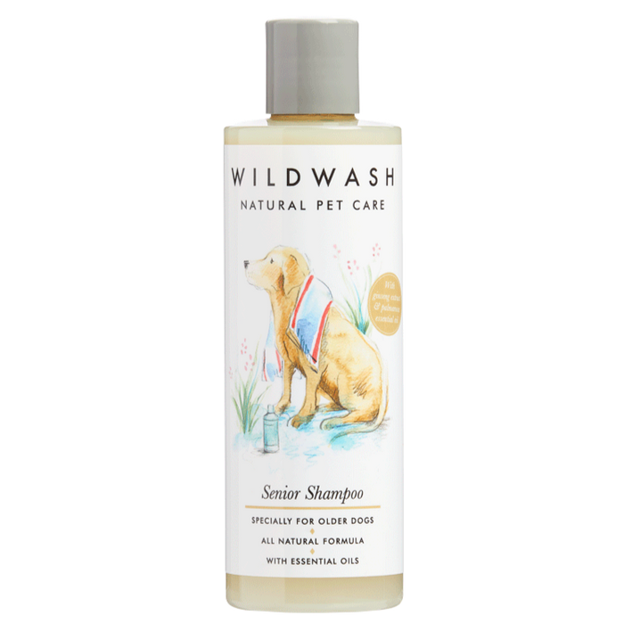WildWash Pet Senior Shampoo With Ginseng & Palmarosa For Senior Dogs