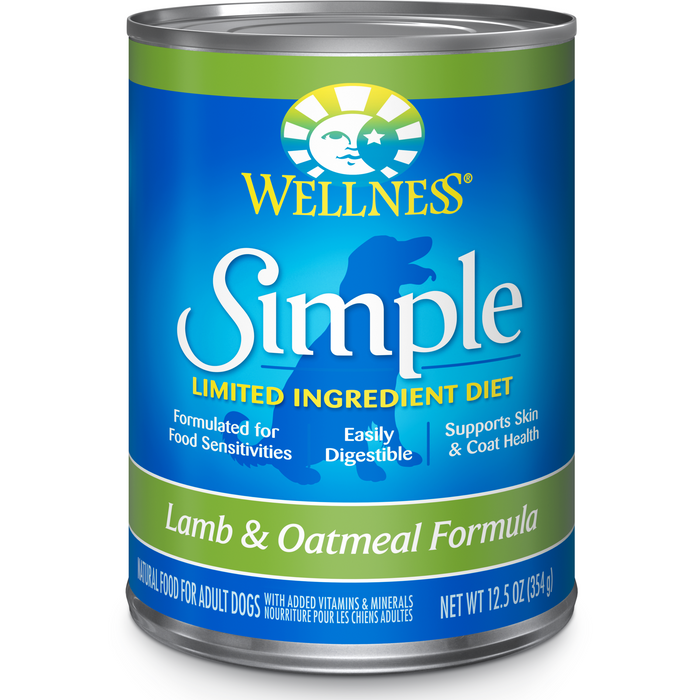 20% OFF: Wellness Simple Solution Limited Ingredient Lamb & Oatmeal Wet Dog Food