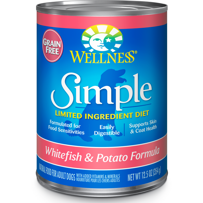 20% OFF: Wellness Simple Solution Limited Ingredient Grain Free Salmon & Potato Wet Dog Food