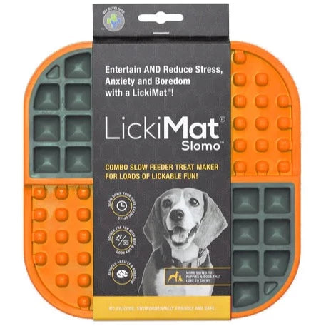 LickiMat® Orange Slomo™ For Dogs