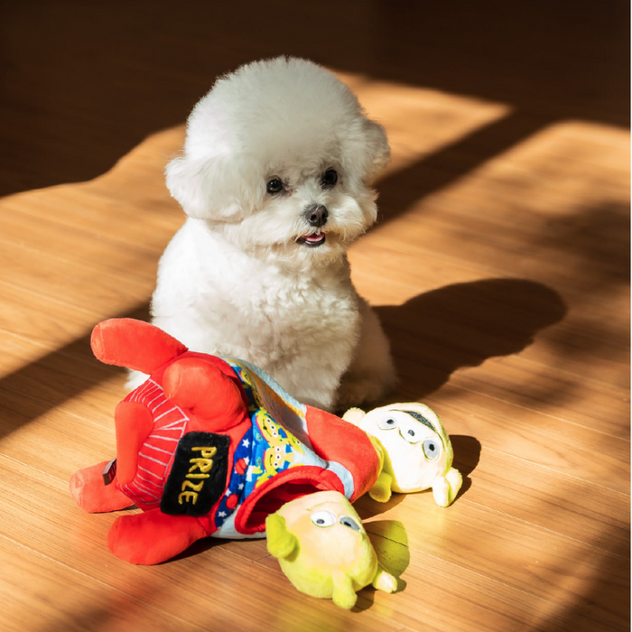DA Pet Disney Toy Story Alien Claw Machine Burrow Nosework Dog Toy