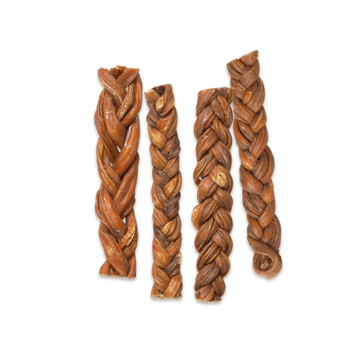 30% OFF: Absolute Bites Medium Braided Bully Chews For Dogs
