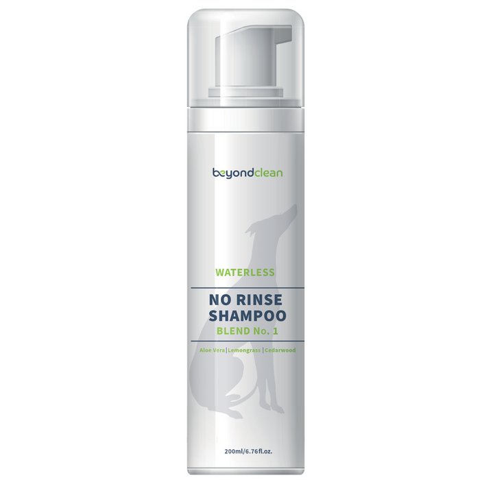 Beyond Clean Blend No.1 Organic Aloe Vera, Lemongrass & Cedarwood Waterless No Rinse Shampoo Foam