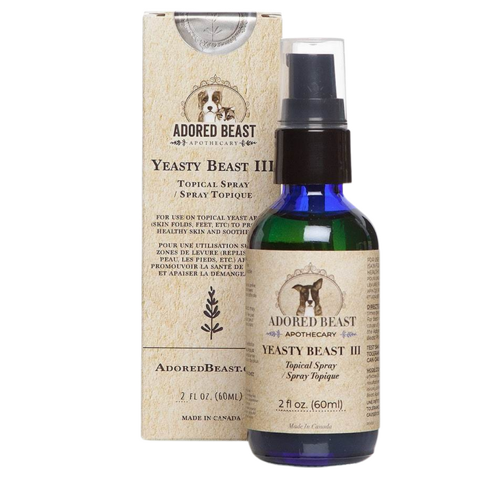 Adored Beast Yeasty Beast | Topical Yeast Spray for Dogs
