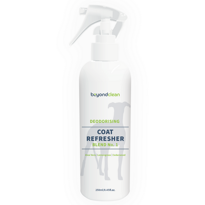 Beyond Clean Blend No.1 Organic Aloe Vera, Lemongrass & Cedarwood Deodorising Coat Refresher Spray