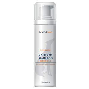 Beyond Clean Blend No.2 Organic Sweet Orange Waterless No Rinse Shampoo Foam For Dogs