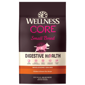 15-20% OFF: Wellness CORE® Digestive Health Small Breed Chicken & Brown Rice Adult Dry Dog Food