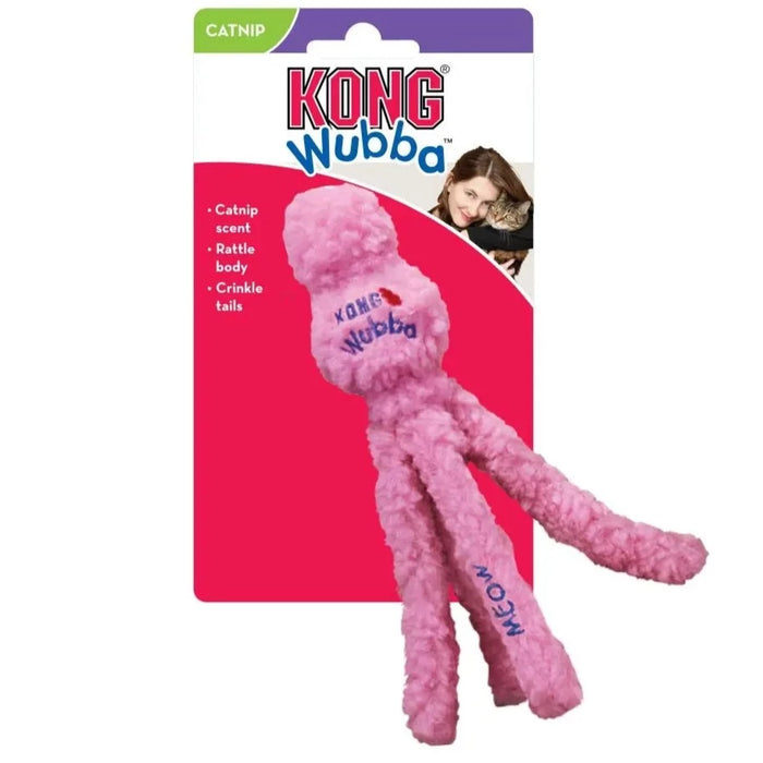 20% OFF: Kong Wubba Hugga Cat Toy (Assorted Colour)
