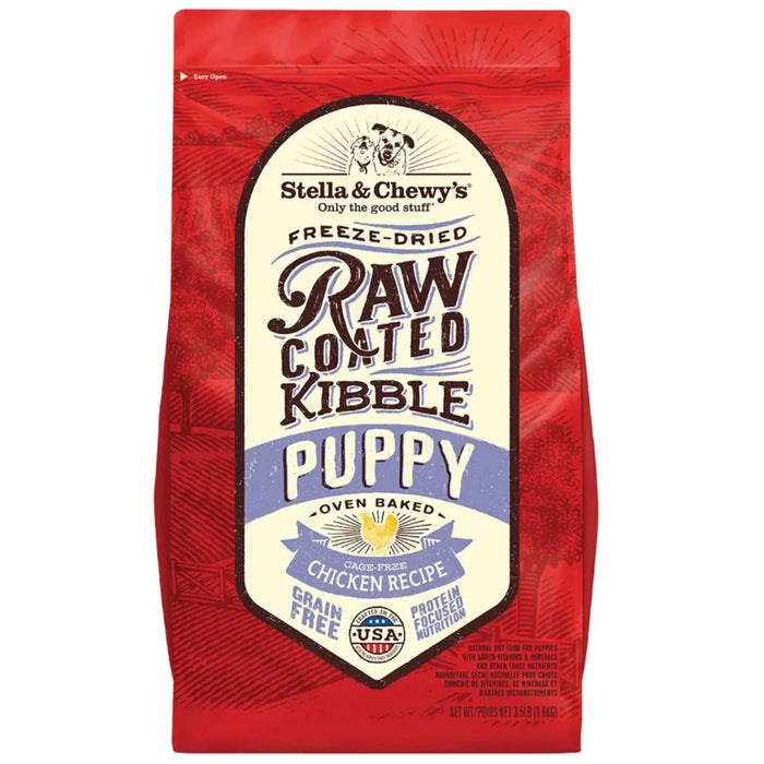 15% OFF: Stella & Chewy’s Raw Coated Kibble Cage-Free Chicken Recipe Puppy Dry Dog Food