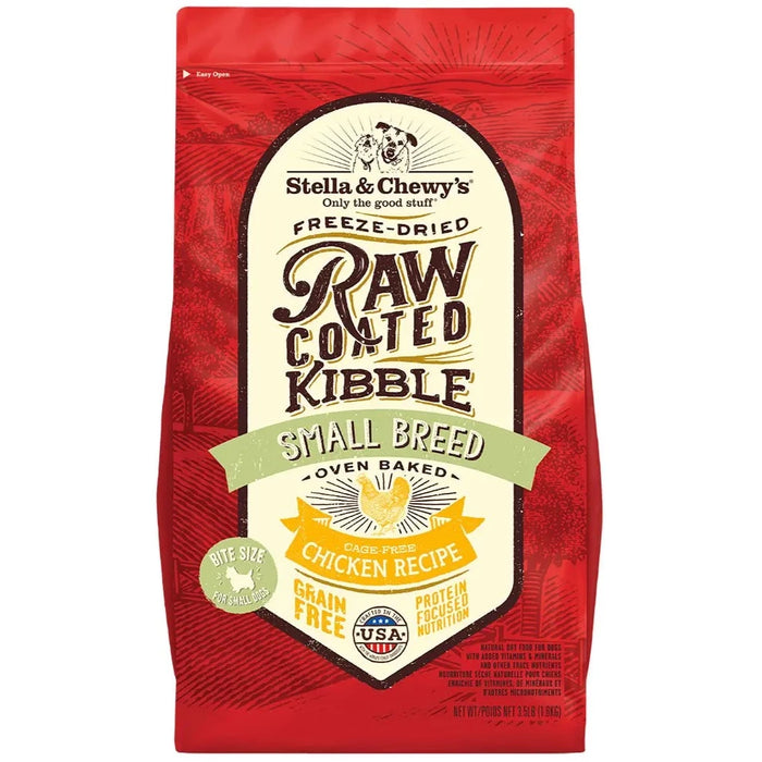 15% OFF: Stella & Chewy’s Raw Coated Kibble Cage-Free Chicken Recipe Small Breed Dry Dog Food