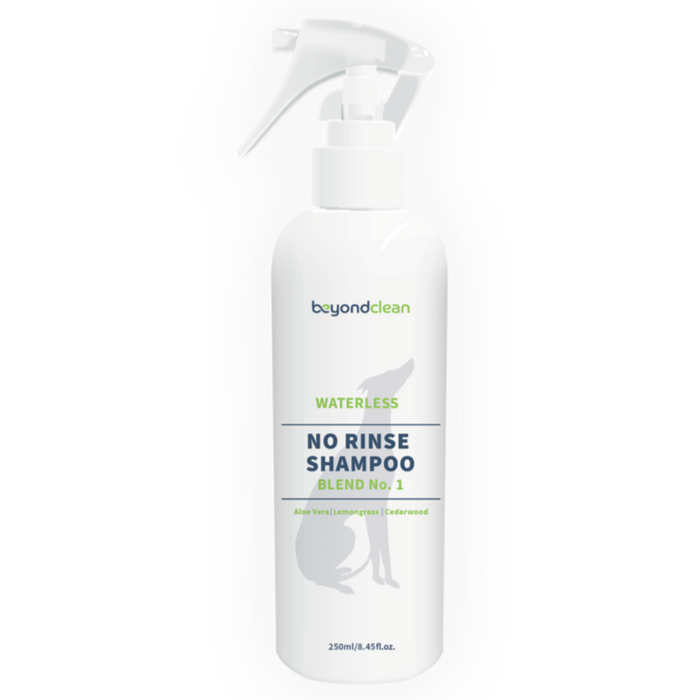 Beyond Clean Blend No.1 Organic Aloe Vera, Lemongrass & Cedarwood Waterless No Rinse Shampoo Spray