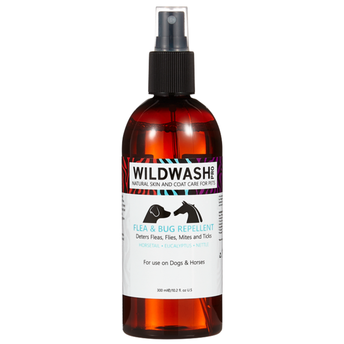 WildWash PRO Flea & Bug With Lavender & Peppermint Repellent Spray For Dogs