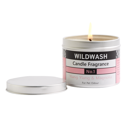 WildWash Candle In A Tin Ylang Ylang & Magnolia Fragrance No.1