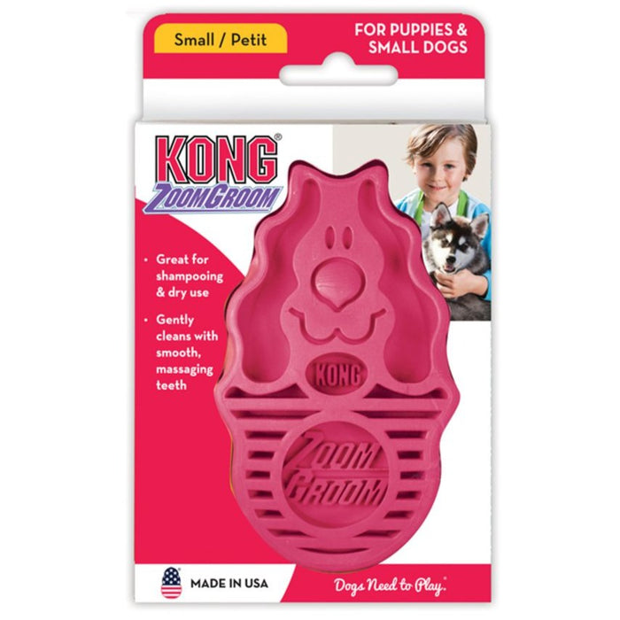 20% OFF: Kong® Zoomgroom™ Raspberry Rubber Brush