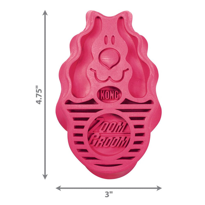 20% OFF: Kong® Zoomgroom™ Raspberry Rubber Brush
