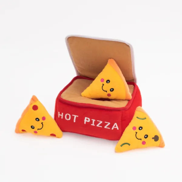 ZippyPaws Zippy Burrow™ Pizza Box Toy