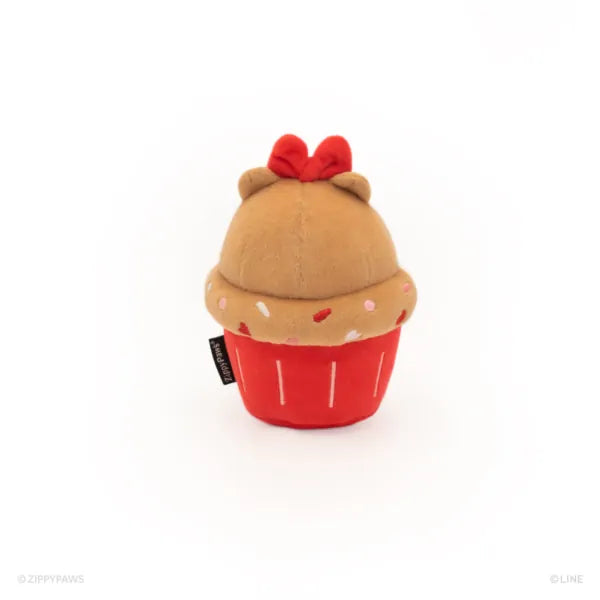ZippyPaws LINE FRIENDS NomNomz® Choco Cupcake Dog Toy