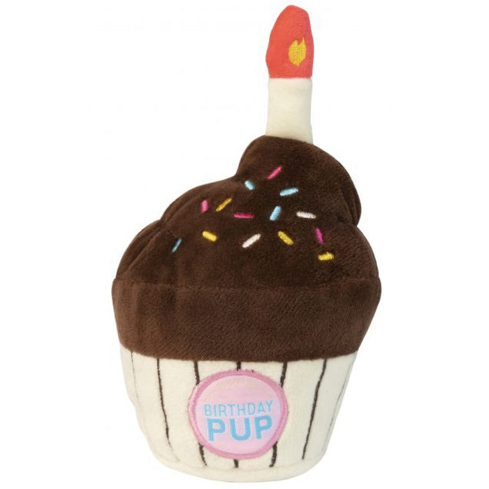 15% OFF: FuzzYard Birthday Cupcake Plush Dog Toy