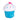 ZippyPaws NomNomz® Blue Cupcake Toy