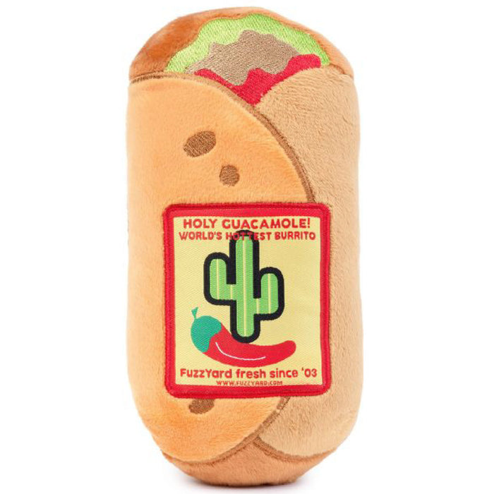 15% OFF: FuzzYard Burrito Plush Dog Toy