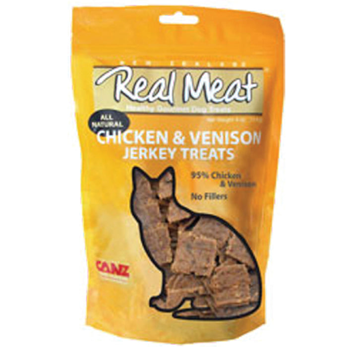 5% OFF: Real Meat Grain Free Chicken & Venison Jerky For Cats