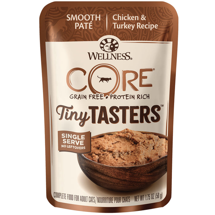 20% OFF: Wellness CORE® Tiny Tasters™ Chicken & Turkey Wet Cat Food