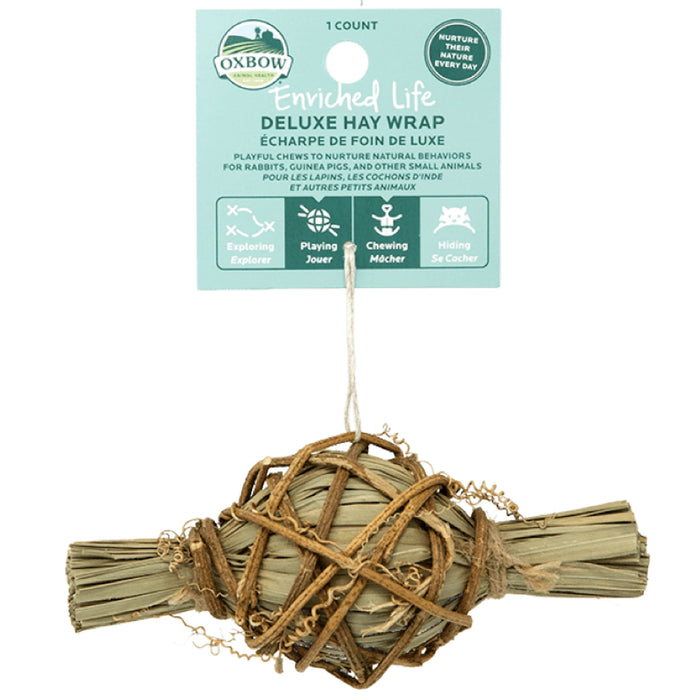 20% OFF: Oxbow Enriched Life Natural Chews Deluxe Hay Wrap