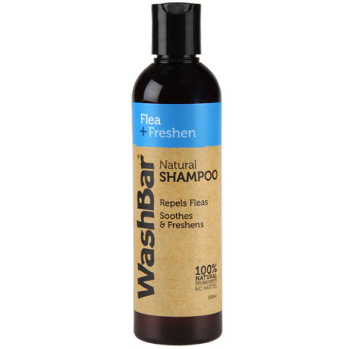 15% OFF: WashBar Natural Flea+ Freshen Shampoo